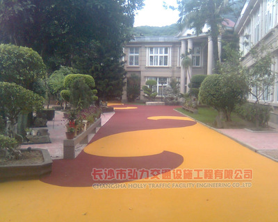 彩色沥青工程施工